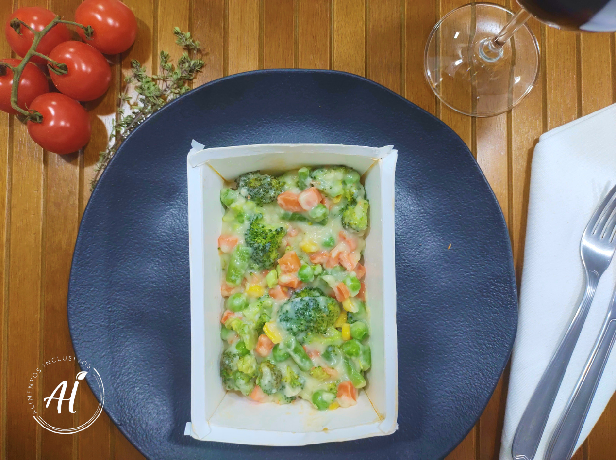 Batata Inglesa - Legumes ao Molho Branco